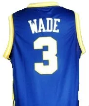 Dwayne Wade Marquette Golden Eagles College Basketball Throwback Jersey