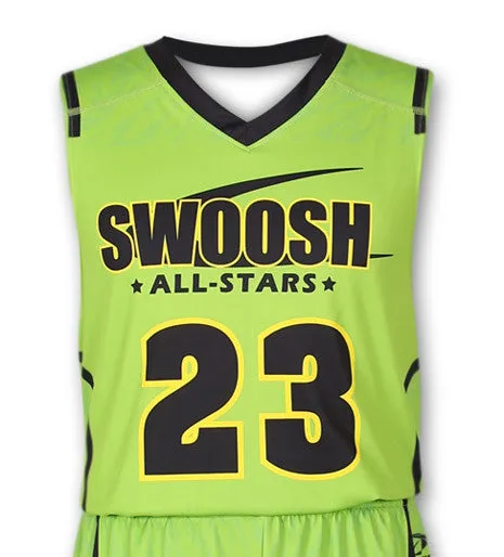 Dynamic Team Sports 'Blocker' Custom Sublimated Basketball Jersey