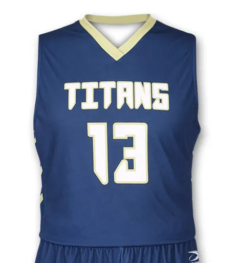 Dynamic Team Sports 'Charge' Custom Sublimated Basketball Jersey