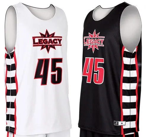 Dynamic Team Sports Custom Sublimated Reversible Basketball Practice Jersey