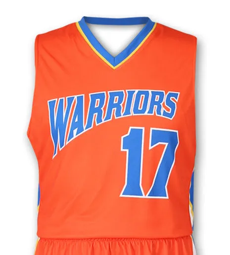 Dynamic Team Sports 'Swish' Custom Sublimated Basketball Jersey