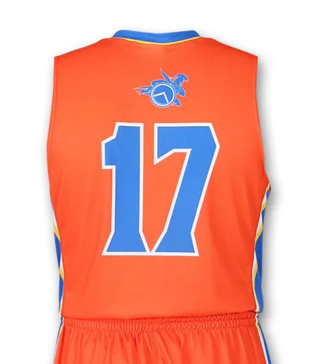 Dynamic Team Sports 'Swish' Custom Sublimated Basketball Jersey