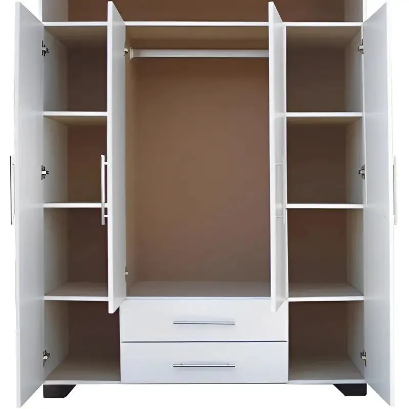 Freestanding 4 Door Wardrobe for Sale With Drawers