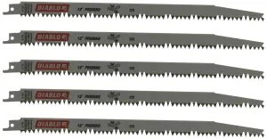 Freud DS1205FG5 12" Fleam Ground Reciprocating Blade, Multi