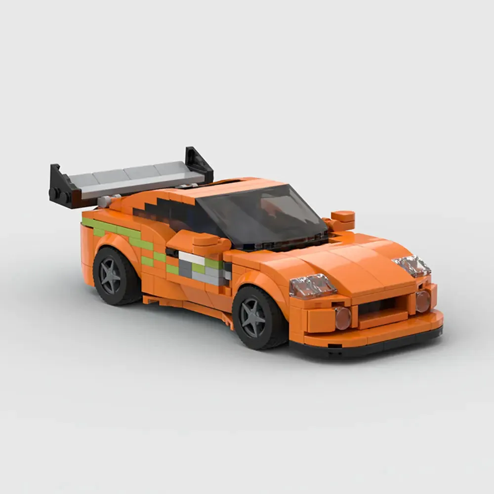 Furious1 Bricks Supra Car Toy