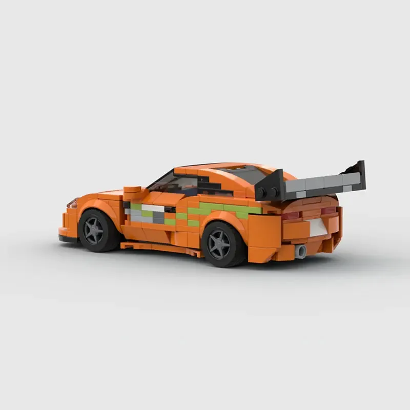 Furious1 Bricks Supra Car Toy