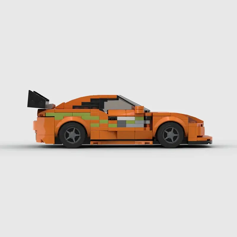 Furious1 Bricks Supra Car Toy