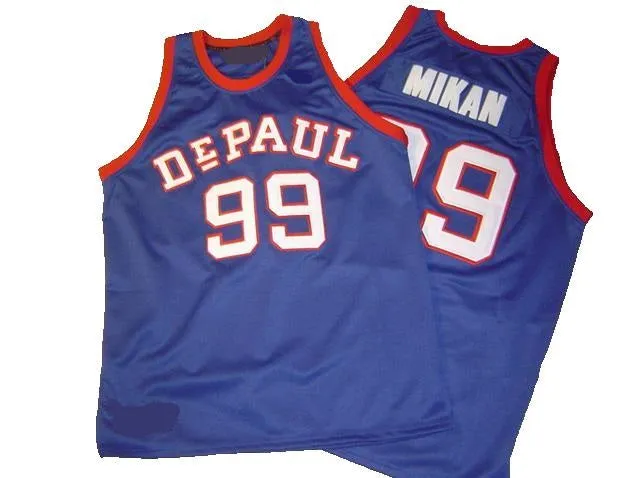 George Mikan DePaul College Basketball Throwback Jersey