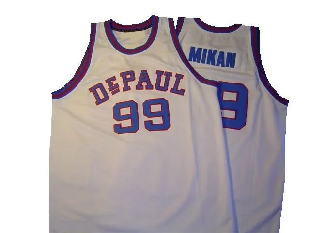 George Mikan DePaul College Basketball Throwback Jersey