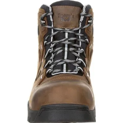 GEORGIA MEN'S BROWN 5IN WORK BOOT - GB00216