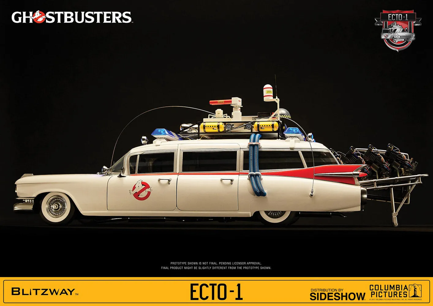 Ghostbusters 1984 Ecto-1 1/6 Scale Vehicle