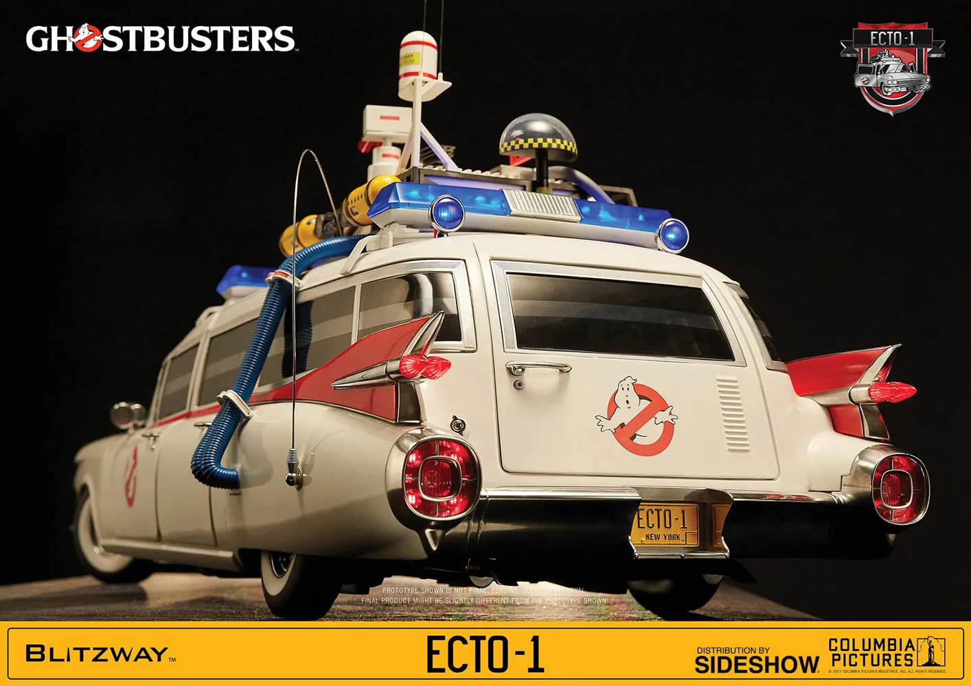 Ghostbusters 1984 Ecto-1 1/6 Scale Vehicle