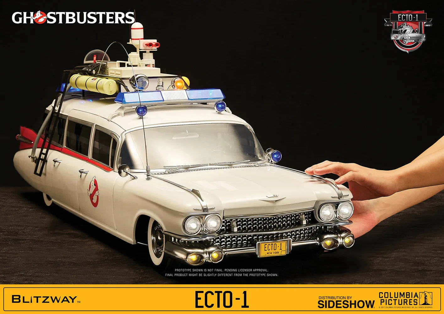 Ghostbusters 1984 Ecto-1 1/6 Scale Vehicle