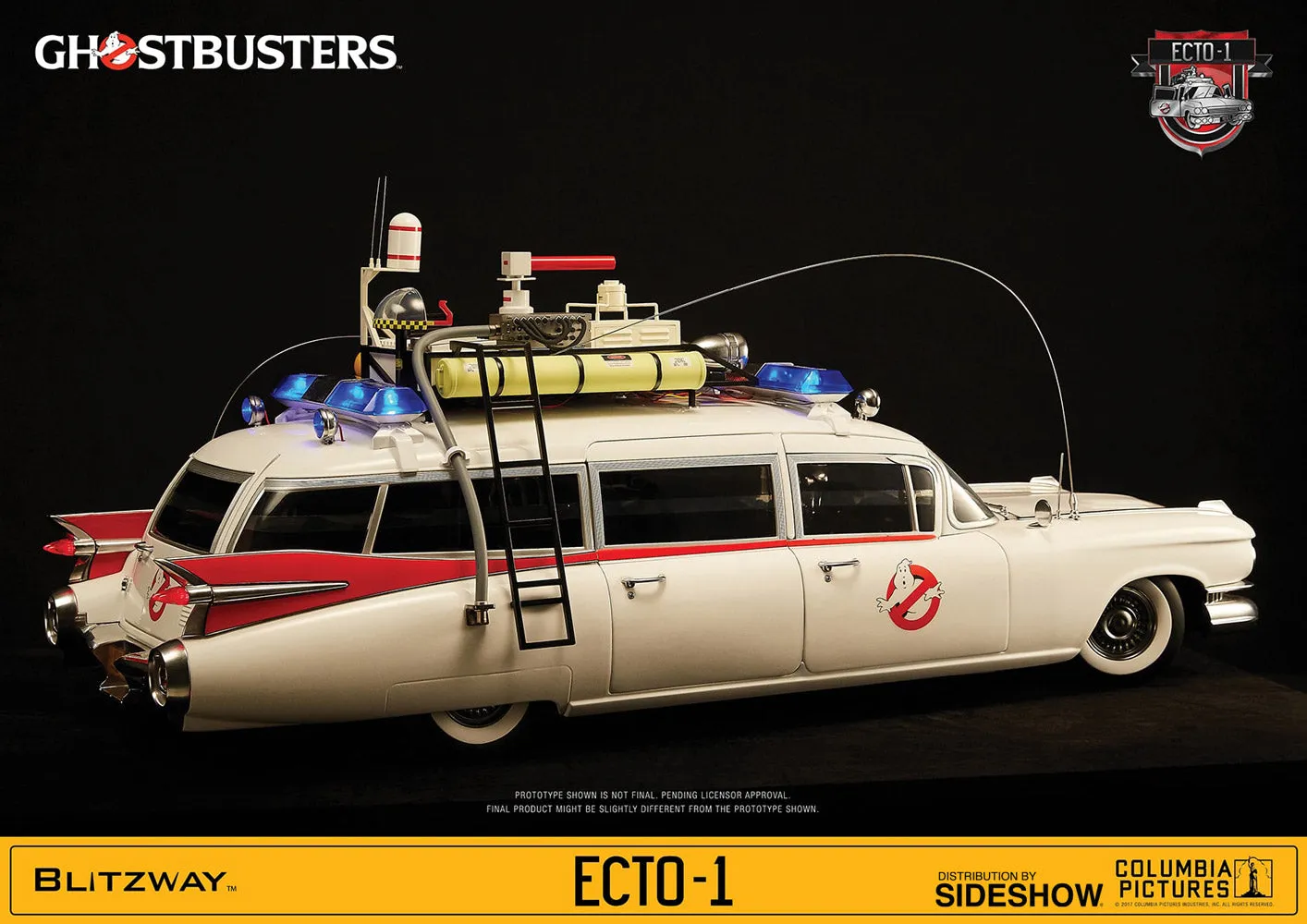 Ghostbusters 1984 Ecto-1 1/6 Scale Vehicle