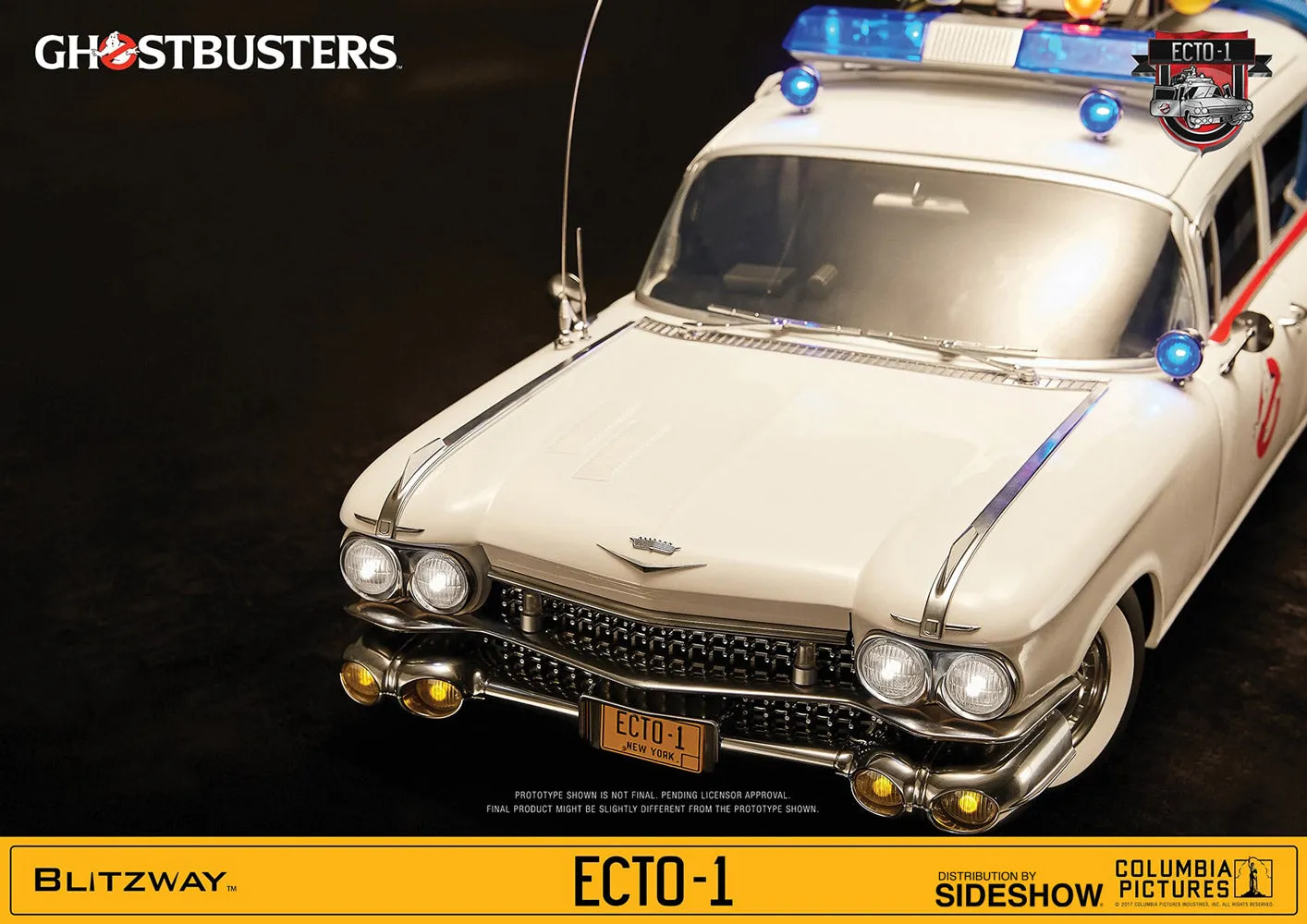 Ghostbusters 1984 Ecto-1 1/6 Scale Vehicle