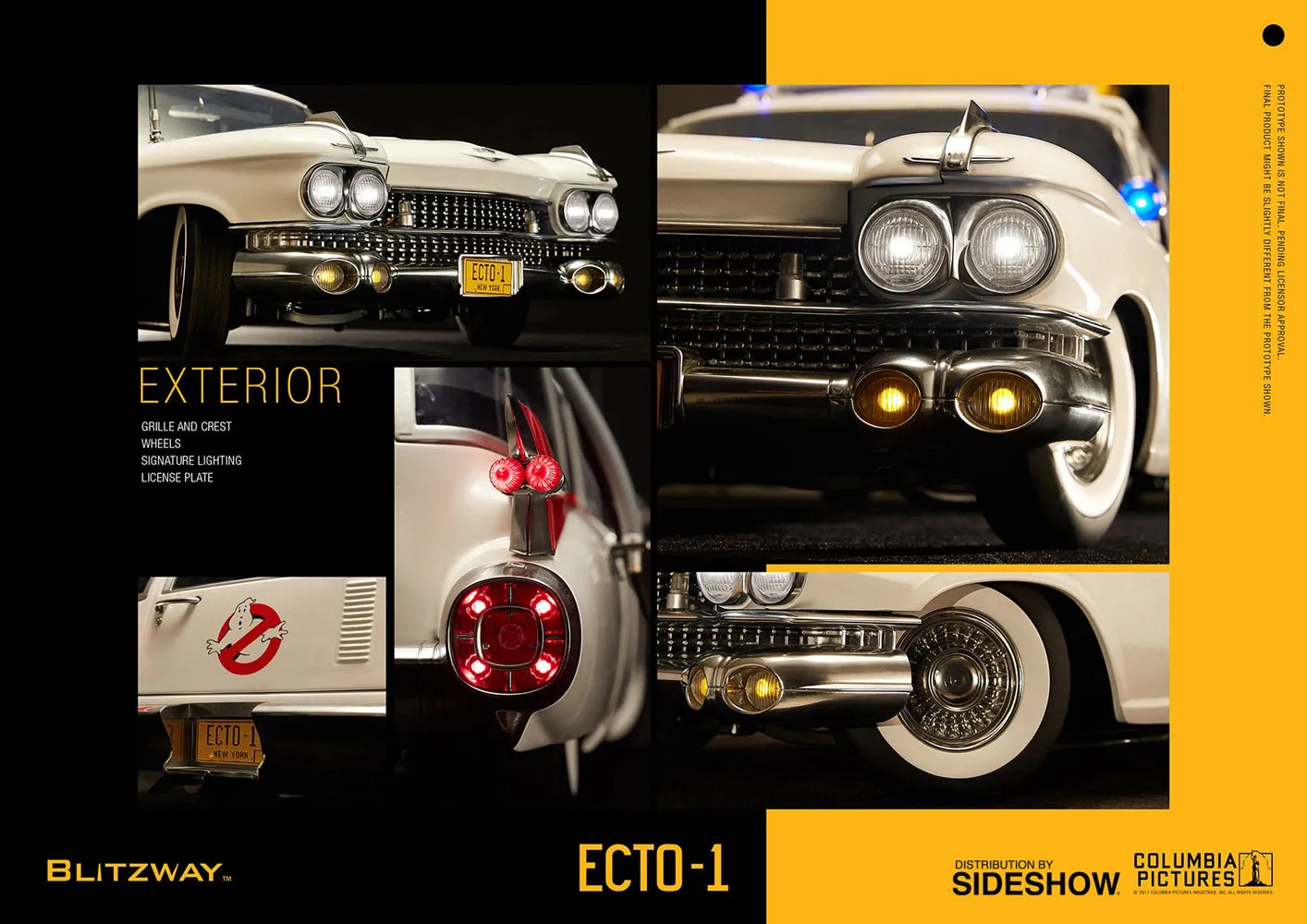 Ghostbusters 1984 Ecto-1 1/6 Scale Vehicle