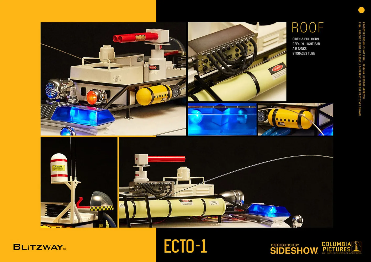 Ghostbusters 1984 Ecto-1 1/6 Scale Vehicle