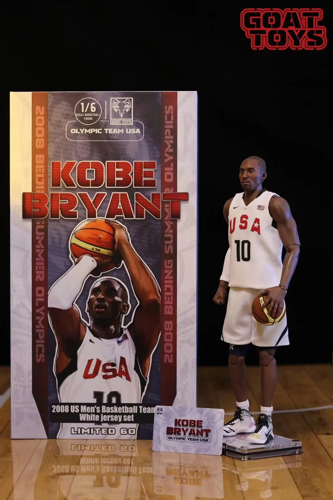 Goat Toys Studio - Kobe Bryant 2008 Olympic Outfit | 科比 布莱恩特 2008奥运套装