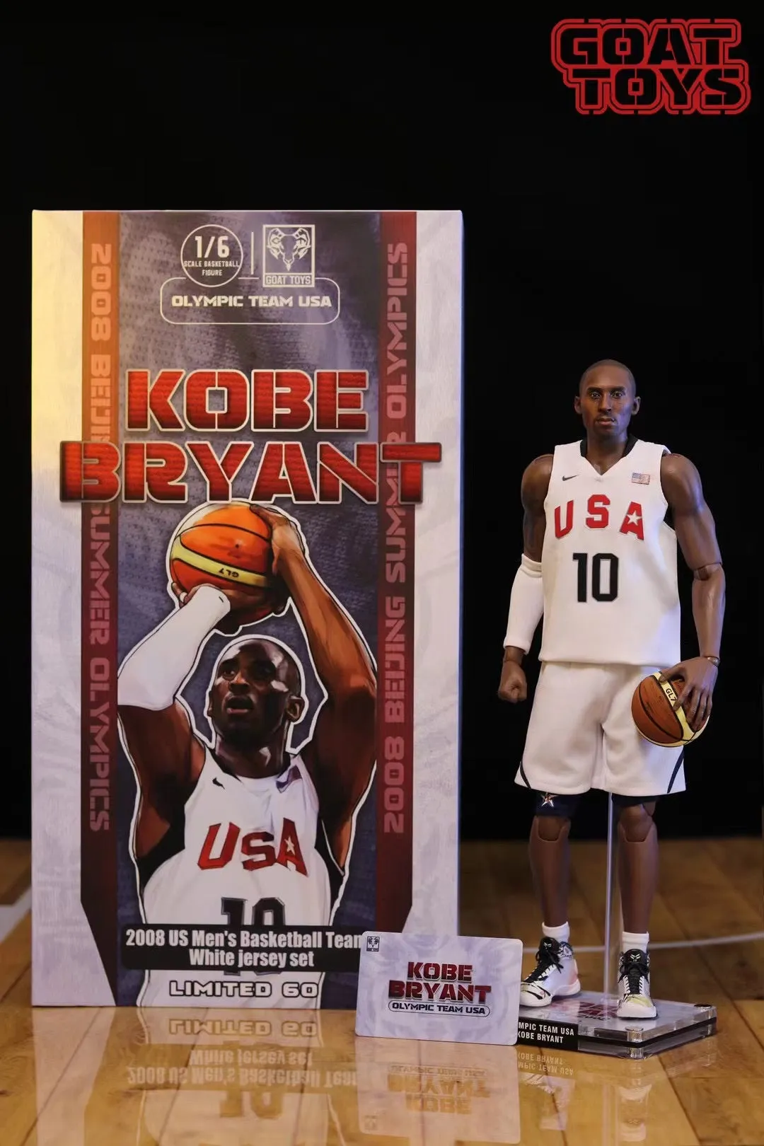 Goat Toys Studio - Kobe Bryant 2008 Olympic Outfit | 科比 布莱恩特 2008奥运套装