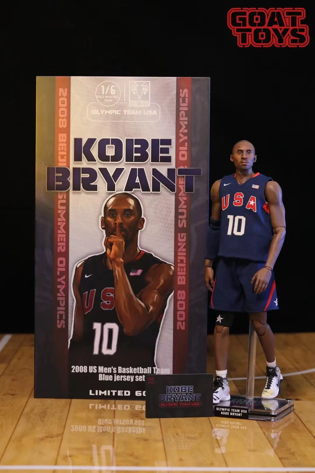 Goat Toys Studio - Kobe Bryant 2008 Olympic Outfit | 科比 布莱恩特 2008奥运套装