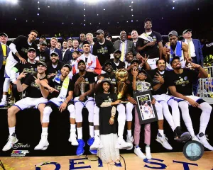 Golden Sate Warriors - Celebration at 2017 NBA Finals