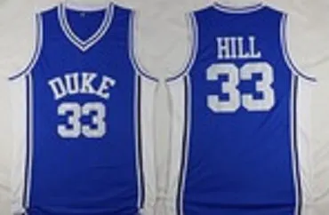 Grant Hill Duke Blue Devils College Basketball Throwback Jersey