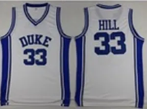 Grant Hill Duke Blue Devils College Basketball Throwback Jersey