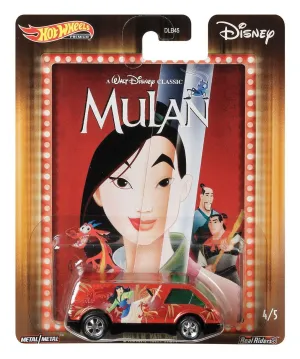 Hot Wheels Premium Walt Disney Mulan Dream Van XGW, 1:64 Scale Diecast Car