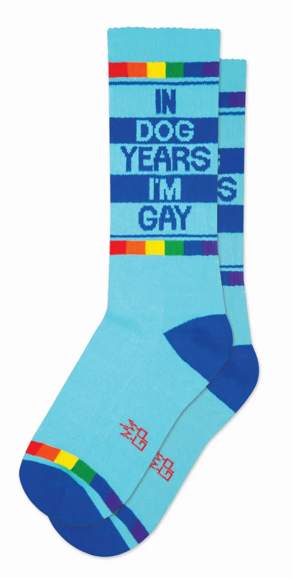 In Dog Years I'm Gay Crew Sock