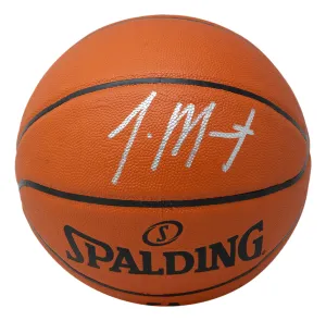 JA Morant Memphis Grizzlies Signed Full Size Spalding Replica Basketball BAS