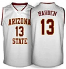 James Harden Arizona State Sun Devils College Basketball Throwback Jersey.