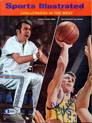 Jeff Mullins Autographed Sports Illustrated Magazine San Francisco Warriors Beckett BAS #B63813