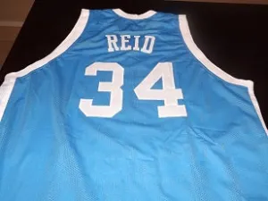 J.R. Reid North Carolina Tar Heels College Basketball Throwback Jersey