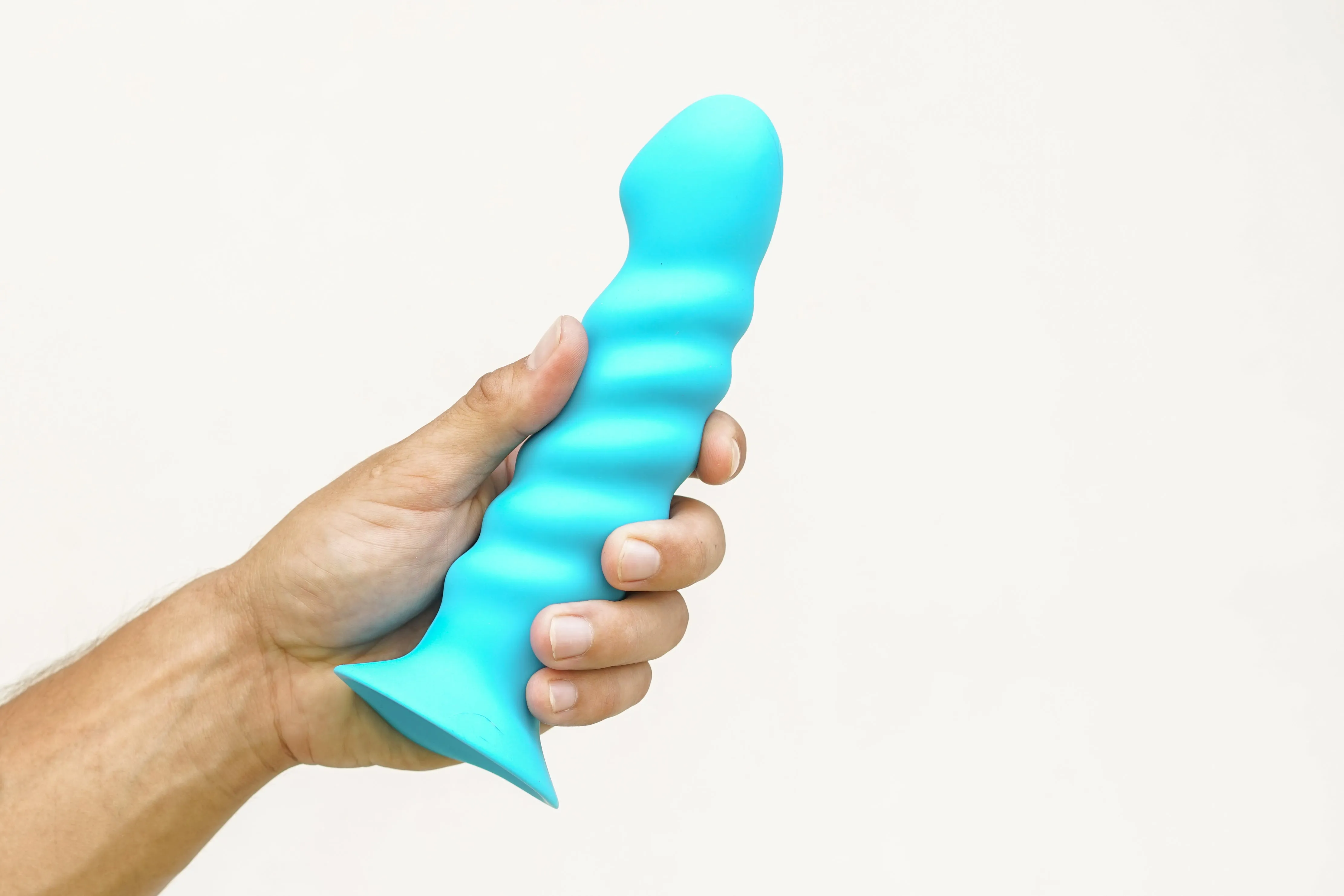 Kendall Silicone Dildo - Blue