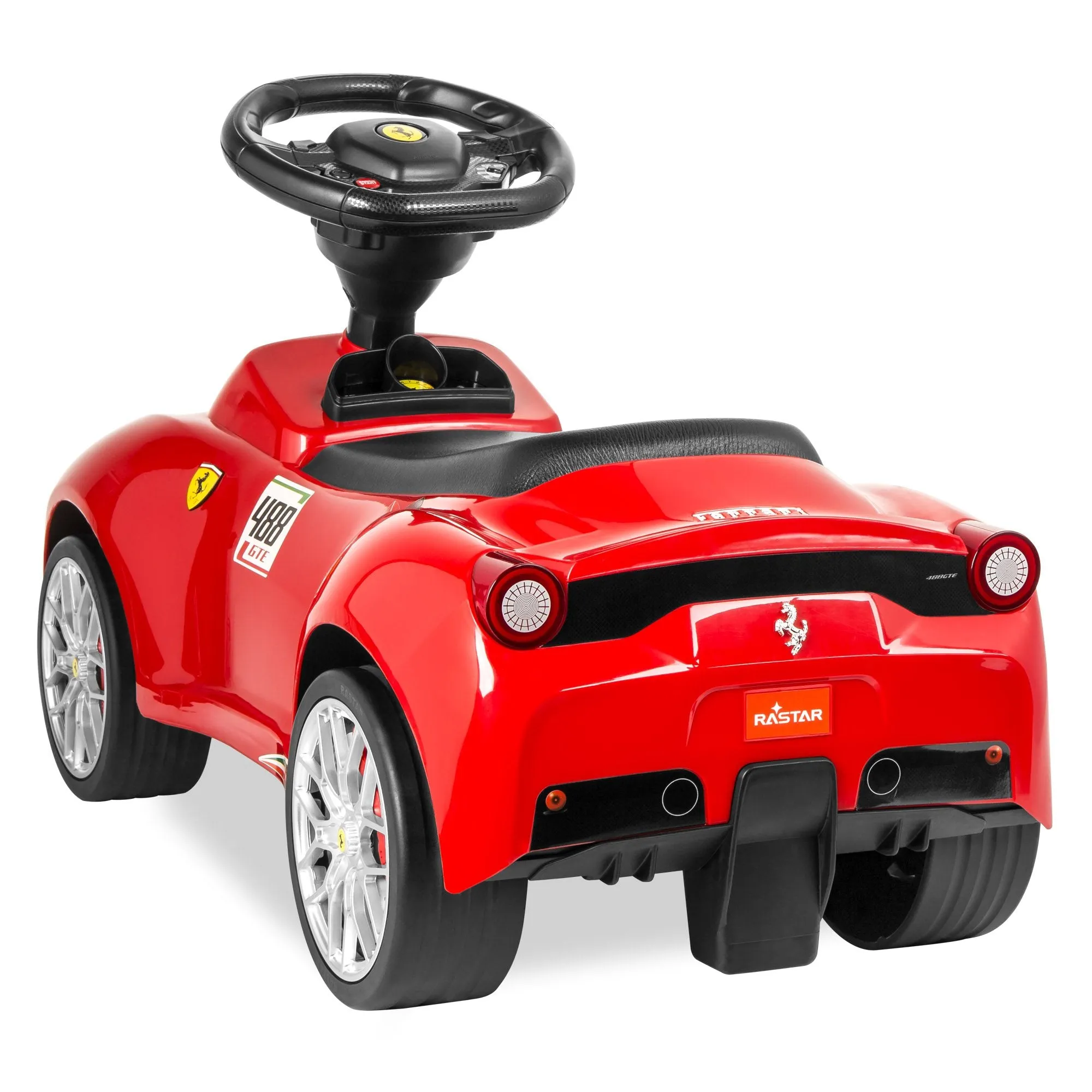 Kids Ferrari 458 Foot-to-Floor Sports Ride-On Push Car Scooter w/ Horn