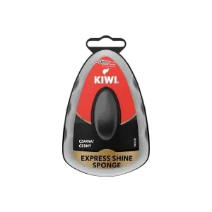 Kiwi Express Shoe Shine Sponge Black Color 7ml