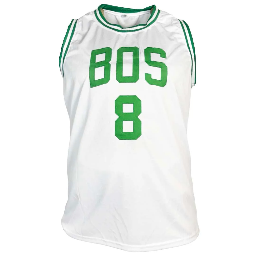 Kristaps Porzingis Signed Boston White Basketball Jersey (Beckett)