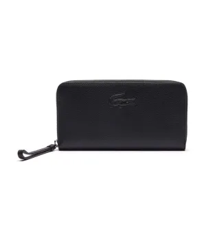 Large City Court Leather Billfold Noir