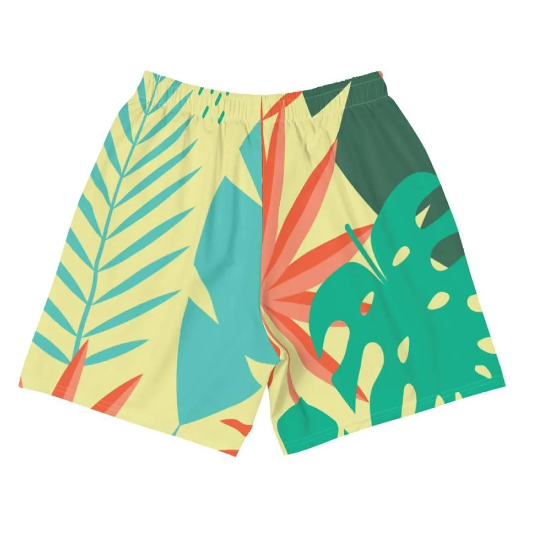 Lebron 9 "Arnold Palmer" Tropical Floral Athletic Shorts