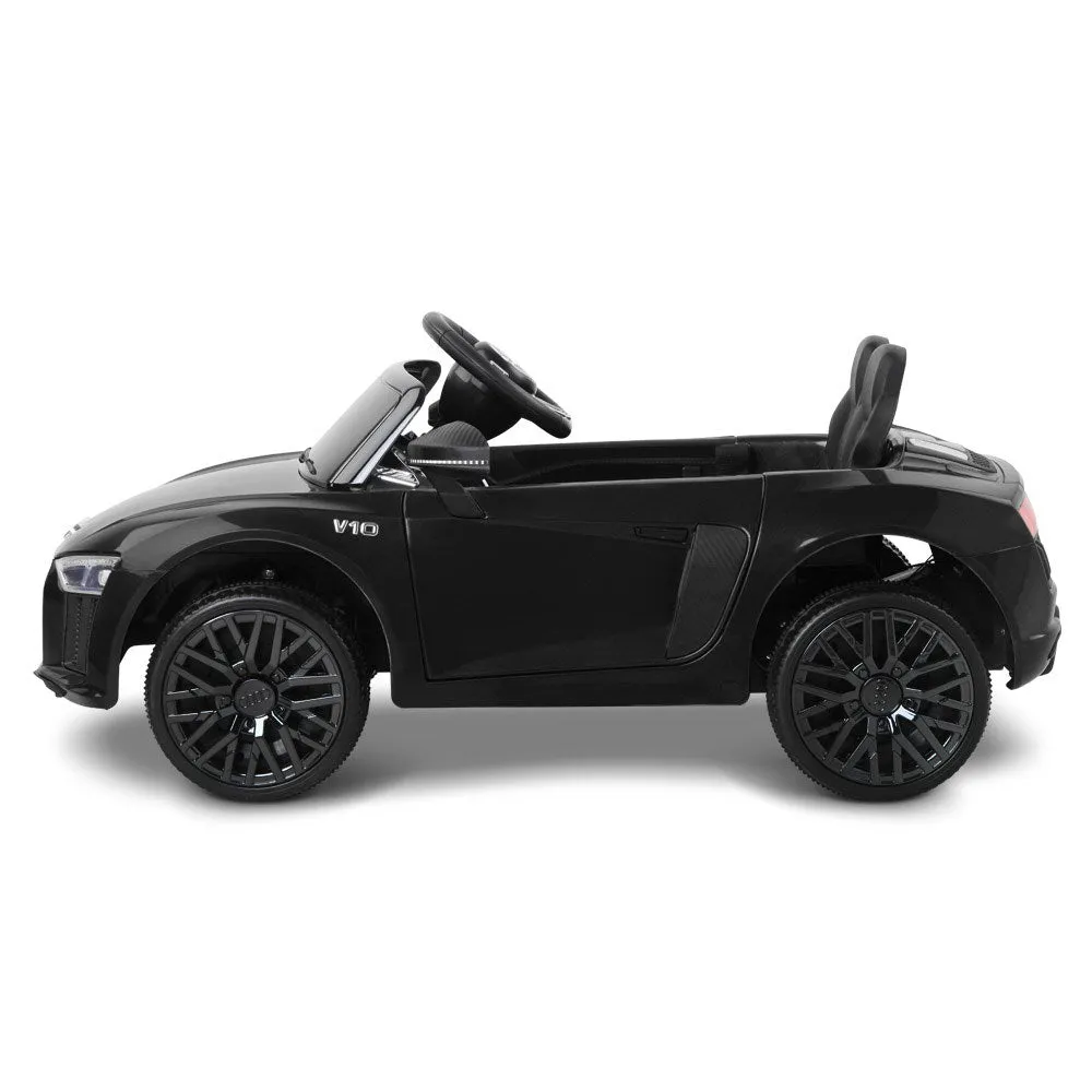 Licensed Audi R8 Ride On Car, Twin Motors, Remote Control – Black