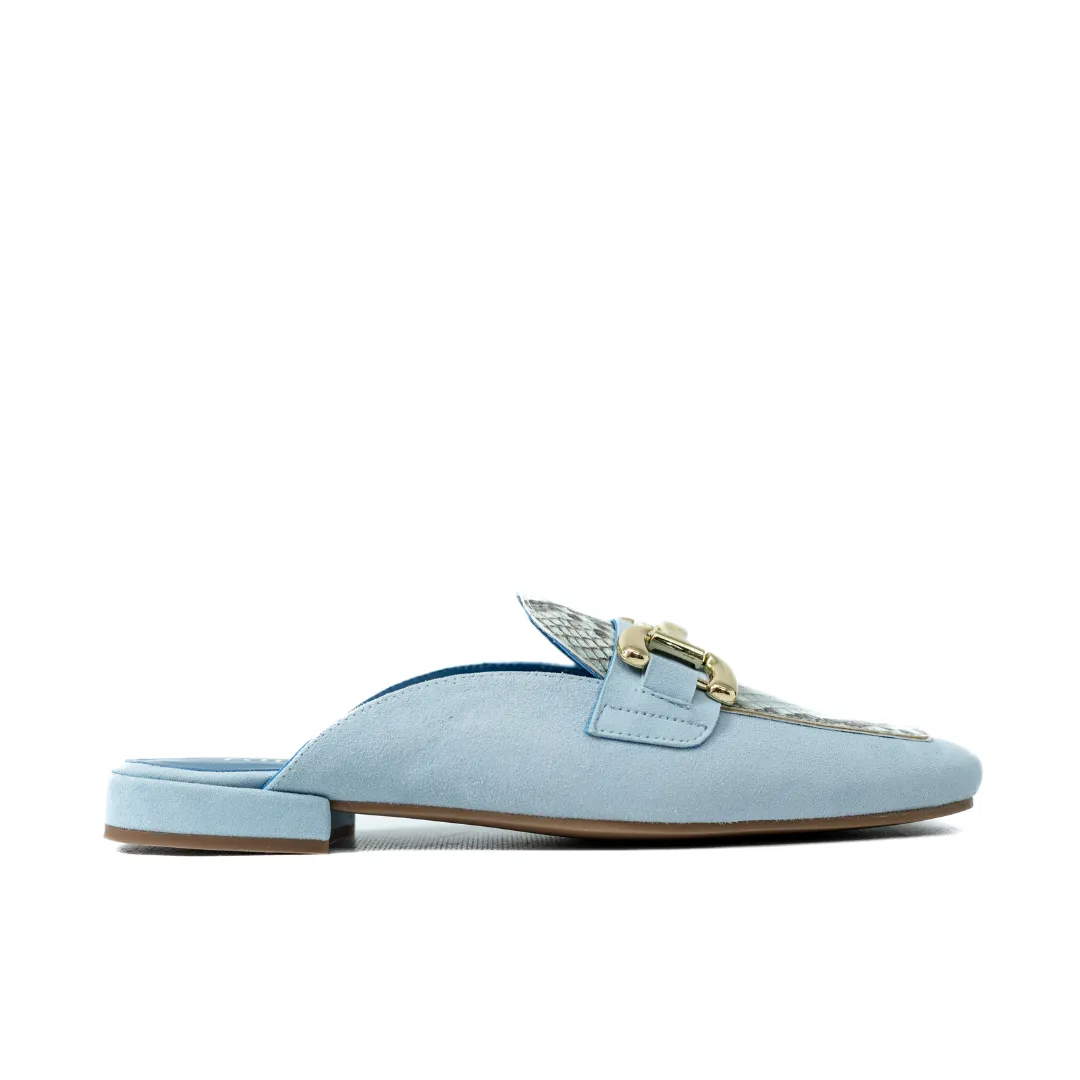 LODI LOVE Powder Blue Mules