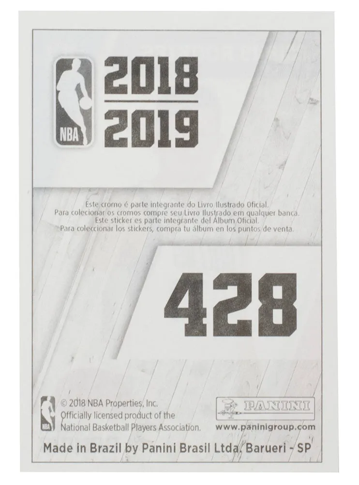 Luka Doncic 2018-19 Panini #428 Dallas Mavericks Rookie Sticker Basketball Card