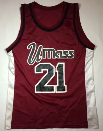 Marcus Camby UMASS College Basketball Throwback Jersey