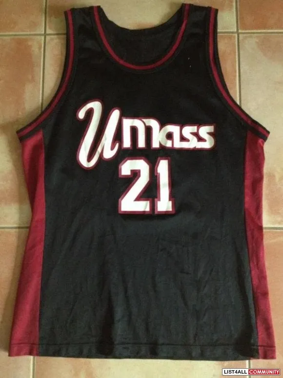 Marcus Camby UMASS College Basketball Throwback Jersey