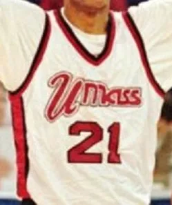 Marcus Camby UMASS College Basketball Throwback Jersey