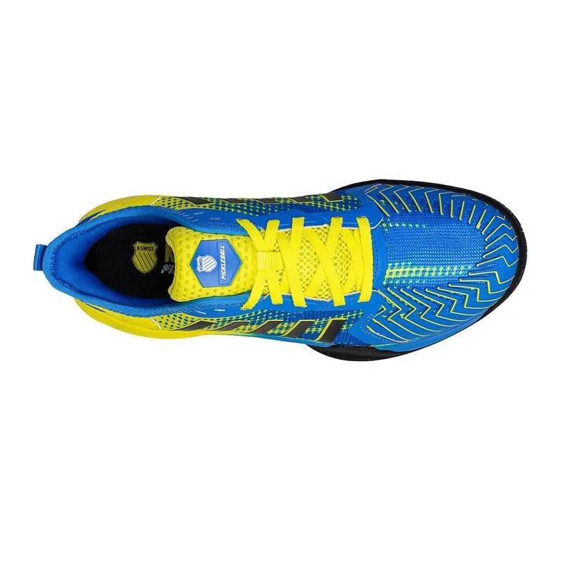 Men's Pickleball Supreme Shoes Brilliant Blue and Optic Yellow