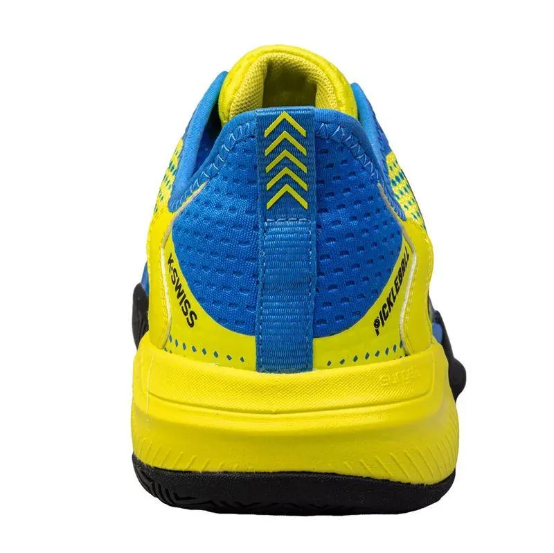 Men's Pickleball Supreme Shoes Brilliant Blue and Optic Yellow