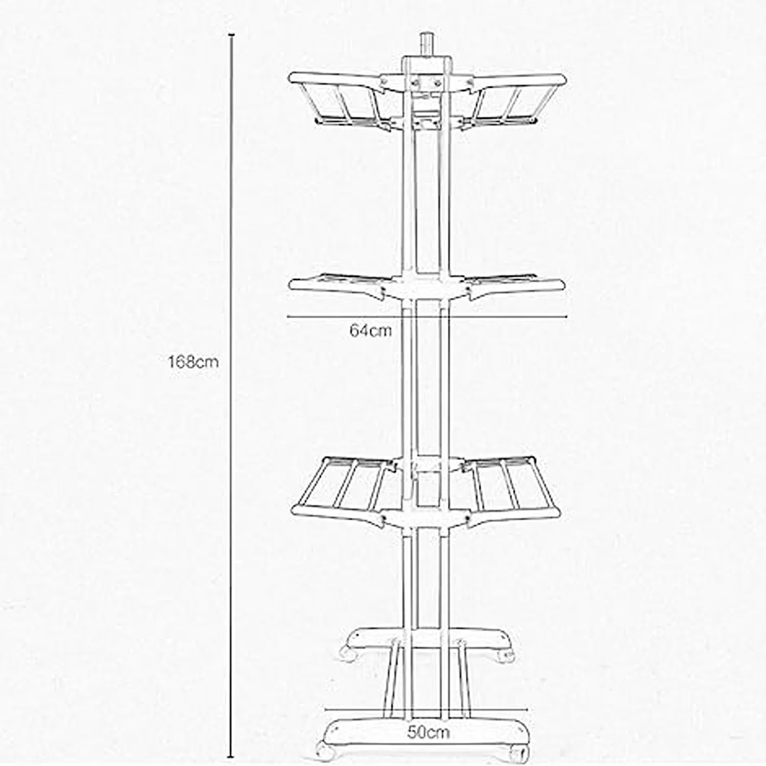 Milex Drying Rack Grey