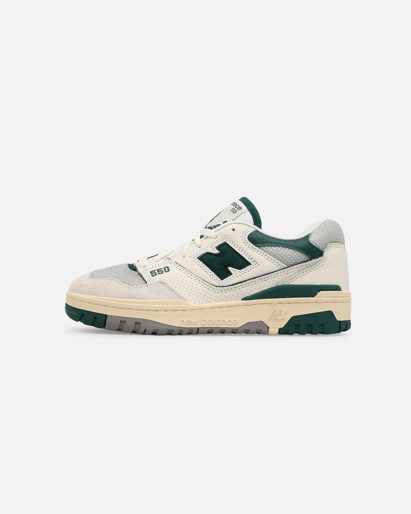 New Balance 550 "Sea Salt" White/Green