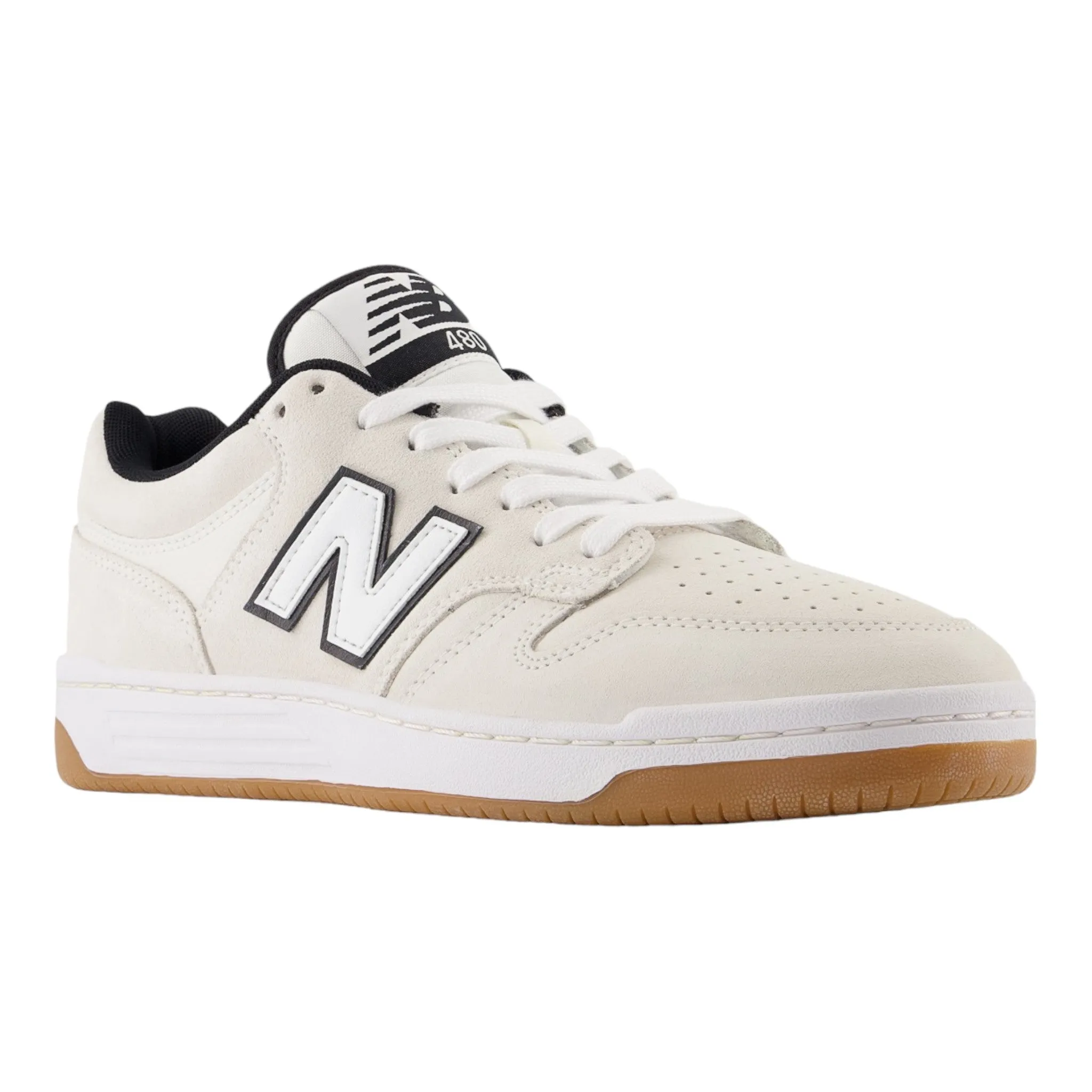 New Balance Numeric 480 Shoes - White / Black